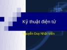 Kỹ thuật điện tử ( Nguyễn Duy Nhật Viễn ) - Chương 3