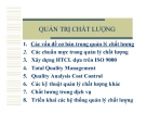 Bài giảng quản trị chất lượng