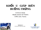 KHỐI U GIÁP BIÊN BUỒNG TRỨNG