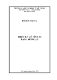 THIẾT KẾ MÔ HÌNH 3D BẰNG AUTOCAD