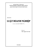 Bài giảng Luật doanh nghiệp - ThS. Nguyễn Văn Thức