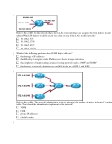 Câu hỏi trắc nghiệm CCNA 2 - Chương 6