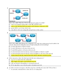 Câu hỏi trắc nghiệm CCNA 2 - Chương 10