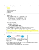 Câu hỏi trắc nghiệm CCNA 2 - Chương 2