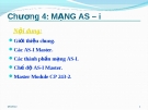 Chương 4: MẠNG AS – i