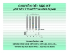 CHUYÊN ĐỀ HÓA: SẮC KÝ(CƠ SỞ LÝ THUYẾT VÀ ỨNG DỤNG)