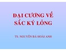Đại cương về sắc ký lỏng