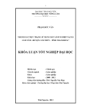 Đề tài “Đánh giá thực trạng sử dụng đất lâm nghiệp tại xã Cẩm Tâm - Huyện Cẩm Thuỷ - Tỉnh Thanh Hoá”