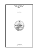 Giáo trình giải tích 2 - Tạ Lê Lợi