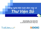 Công nghệ điện toán đám mây và thư viện số
