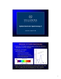 Electronic Spectroscopy 2