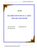 Tiểu luận: Xóa điện tích cho tụ Cf bằng liên kết tranzitor