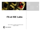 FA at ISE Labs