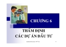 Thẩm định các dự án đầu tư