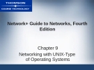 NETWORK+ GUIDE TO  NETWORKS, FOURTH  EDITION - CHAPTER 9