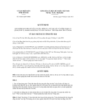 Quyết định số 10/2012/QĐ-UBND