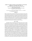 Nghiên cứu chọn tạo 3 dòng gà Lương Phượng tại trại thực nghiệm gia cầm Thống Nhất - Đồng Nai