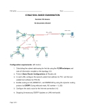 CCNA2 SKILL BASED EXAMINATION - Number 5