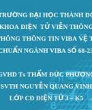 HỆ THÔNG THÔNG TIN VIBA VỆ TINH TIÊU CHUẨN NGÀNH VIBA