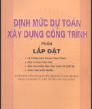 Phần lắp đặt - Định mức dự toán xây dựng công trình