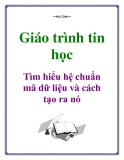 Giáo trình tin học: Tìm hiểu hệ chuẩn mã dữ liệu và cách tạo ra nó