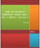 Giáo trình Quản trị SharePoint 2010