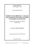 Luận văn: NGHIÊN CỨU ĐẶC ĐIỂM SINH LÝ, HIỆU QUẢ TẠO CỦ KHOAI TÂY BI IN VITRO VÀ TRỒNG THỬ NGHIỆM TẠI THÁI NGUYÊN