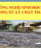 Công nghệ sinh học trong xử lý chất thải