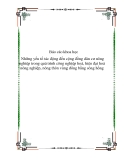 Báo cáo khoa học:   Những yếu tố tác động đến cộng đồng dân cư nông nghiệp trong quá trình công nghiệp hoá, hiện đại hoá nông nghiệp, nông thôn vùng đồng bằng sông hồng