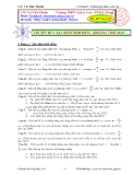 Xác định thời điểm - Khoảng thời gian