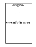 Giáo trình: Ngữ âm tiếng Việt hiện đại