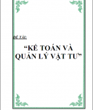 Kế toán và quản lý vật tư 