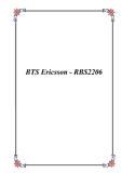  Tài liệu tham khảo :  BTS Ericsson - RBS2206