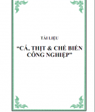 Tài liệu " cá thịt và chế biến công nghiệp" 