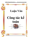 Luận văn : Công tác kế toán