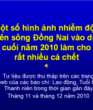 Nhiễm độc sông đồng nai 