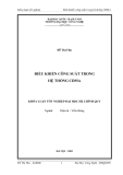 Luận văn: ĐIỀU KHIỂN CÔNG SUẤT TRONG HỆ THỐNG CDMA