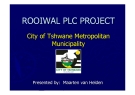 ROOIWAL PLC PROJECROOIWAL PLC PROJECT