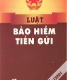 Luật bảo hiểm tiền gửi