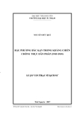 Luận văn:  HẬU PHƢƠNG BẮC KẠN TRONG KHÁNG CHIẾN CHỐNG THỰC DÂN PHÁP (1945-1954)