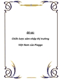  Chiến lược xâm nhập thị trường Việt Nam của Piaggo