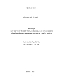 Tiểu luận : Kết hợp máy tính bỏ túi và Maple giải gần đúng nghiệm của bài toán Cauchy cho phương trình vi phân thường