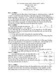 ĐỀ THI HỌC SINH GIỎI THÀNH PHỐ LỚP 9 Năm học 2010 - 2011 Môn Vật Lí