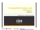 Module 16 - Evading IDS, Firewalls, and Honeypots