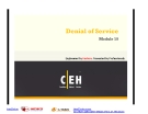 Module 10 - Denial of service