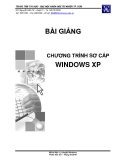 CHƯƠNG TRÌNH SƠ CẤP  WINDOWS XP