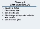 CẢM BIẾN CÔNG NGHIỆP - CHƯƠNG  6 CẢM BIẾN ĐO LỰC