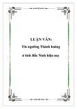 LUẬN VĂN:Tín ngưỡng Thành hoàng ở tỉnh Bắc Ninh hiện nay 