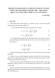 Đề tài : CHUYỂN VỊ NẰM NGANG VÀ CHUYỂN VỊ XOAY CỦA CỌC Ở MỨC ĐÁY ĐÀI THEO TCXD 205: 1998 – MỘT DẠNG KHÁC CỦA CÔNG THỨC TÍNH VÀ CÁC ỨNG DỤNG