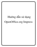 Hướng dẫn sử dụng OpenOffice.org Impress